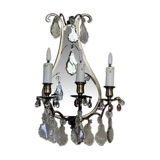 Pair of Lyre Shaped Wall Lights