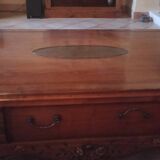 Cross-drawer coffee table