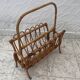 Bamboo magazine rack