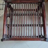 Vintage rattan coffee table
