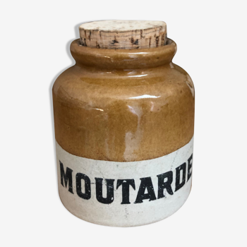 Ancient mustard pot