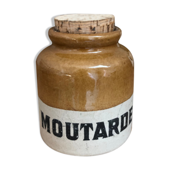 Pot à moutarde ancien