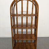 Bamboo and rattan shelves from the 60s/70s