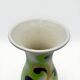 Saint-Clément vase with stylized floral decoration, 1970s