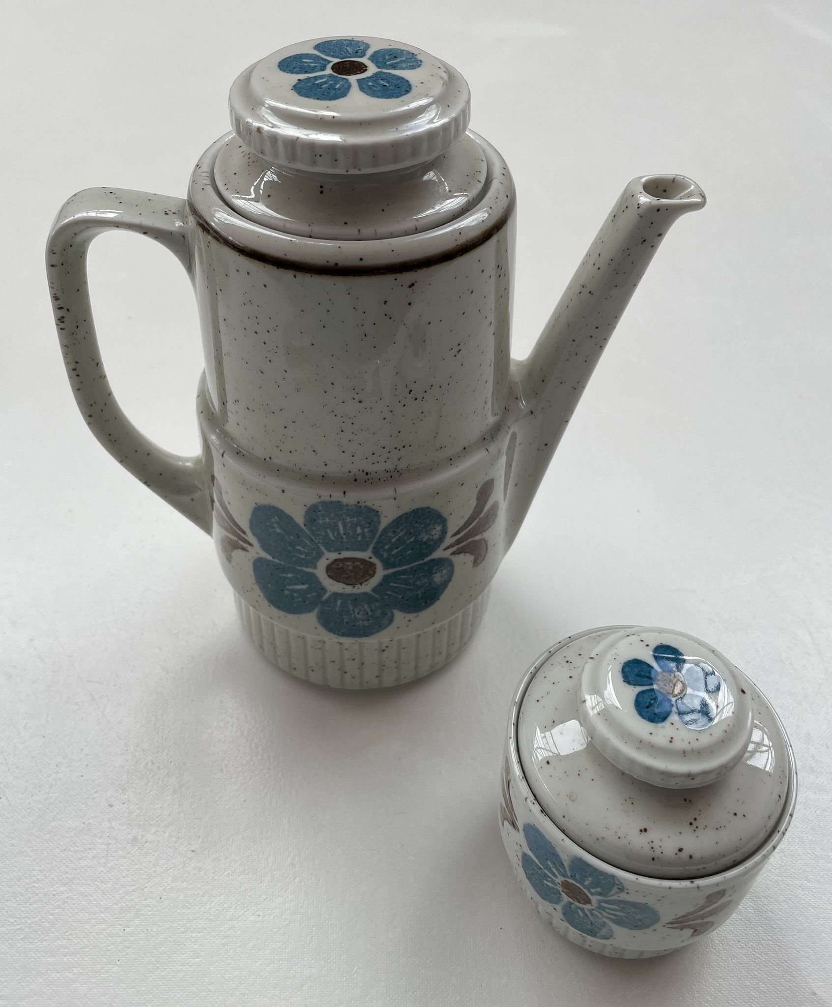 Bareuther waldsassen bavaria fine porcelain coffee service, year 1970
