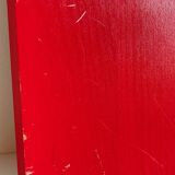 Vintage Red Plate Mat