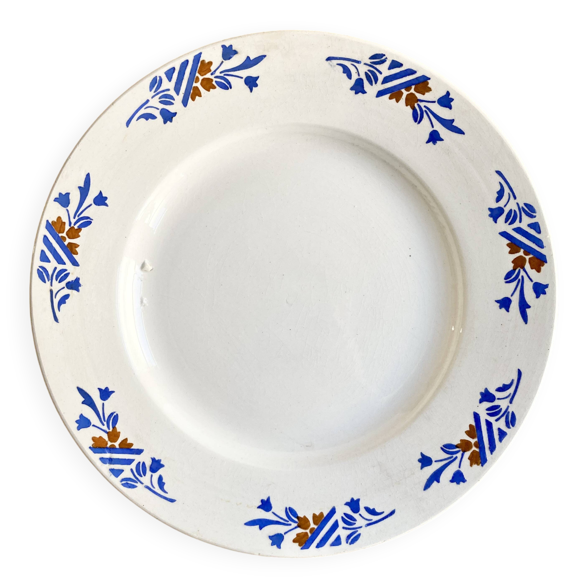 Large Art Deco Labrut Frères dish 1930