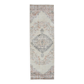 Tapis persan marron et crème