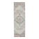 Tapis persan marron et crème