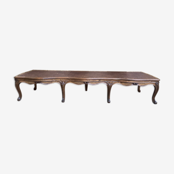 Louis XV period entrance office bench in canning