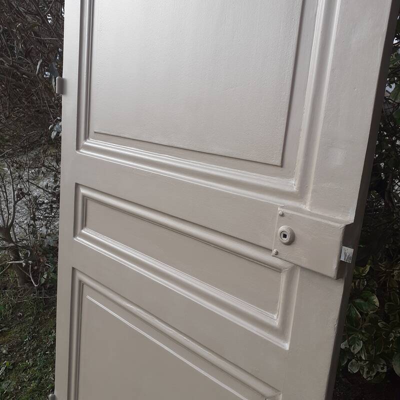 Set of 4 old solid wood interior doors
