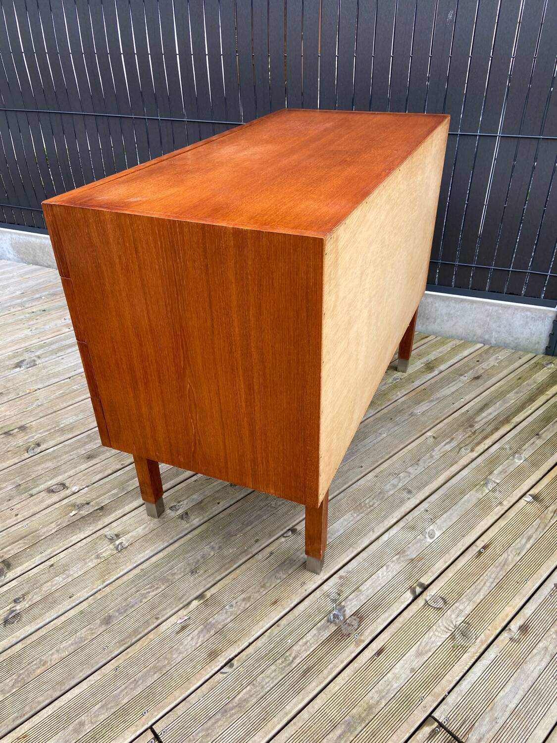 Teak chest of drawers