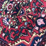 Vintage handmade persian hamadan rug