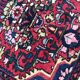Vintage handmade persian hamadan rug