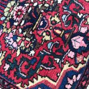 Vintage handmade persian hamadan rug