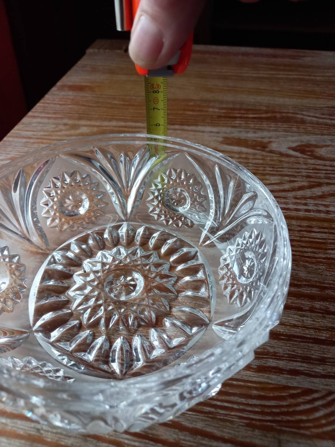 Crystal candy dish