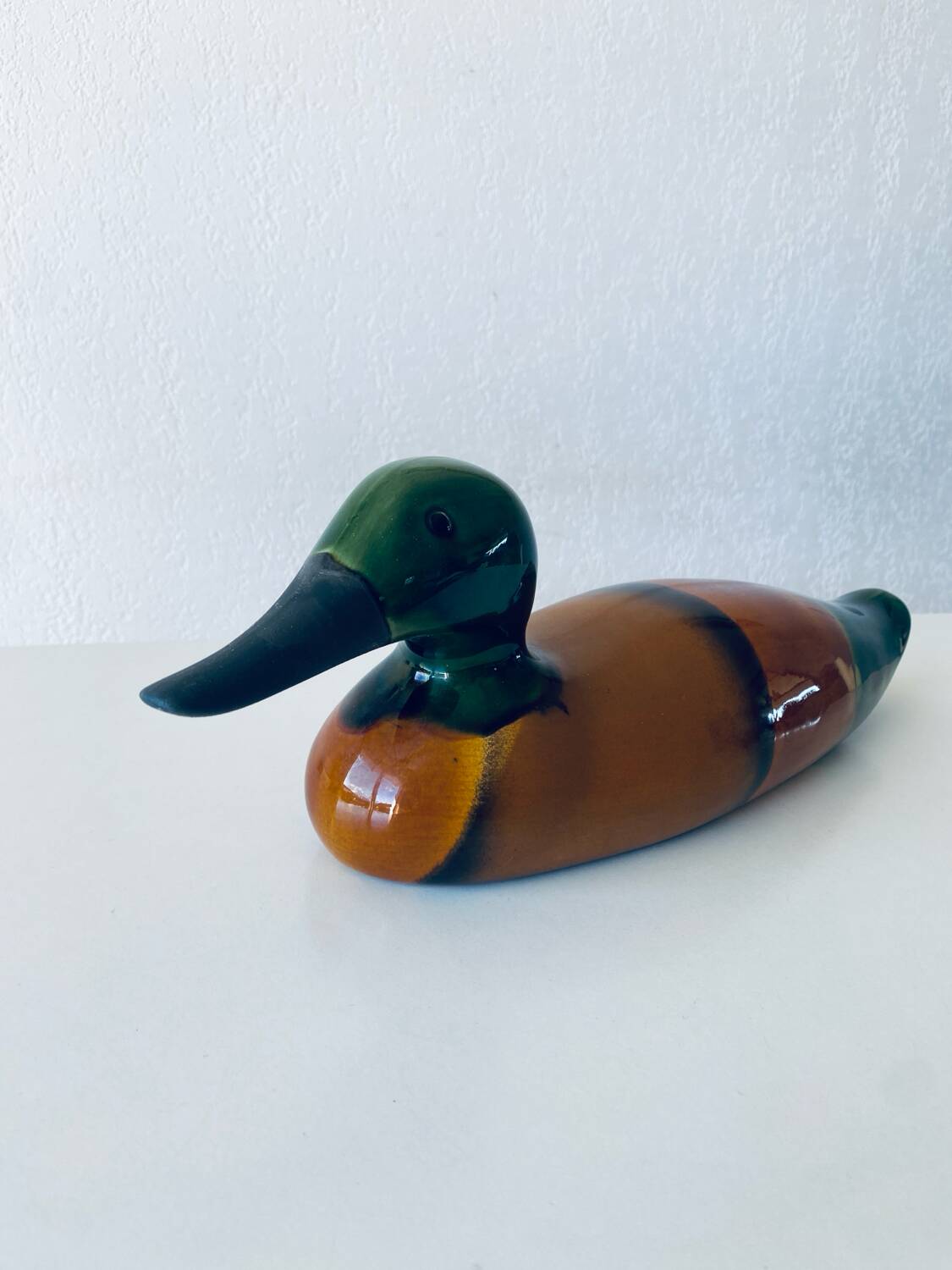 Large ceramic duck