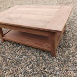 Old walnut coffee table