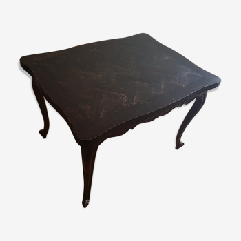 Table extensible bois marron