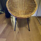 Rattan armchair