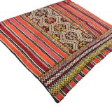 Neutral Orange Turkish Wool Kilim