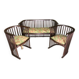 Sofa & 2 armchairs, Josef Hoffman & J&J Kohn