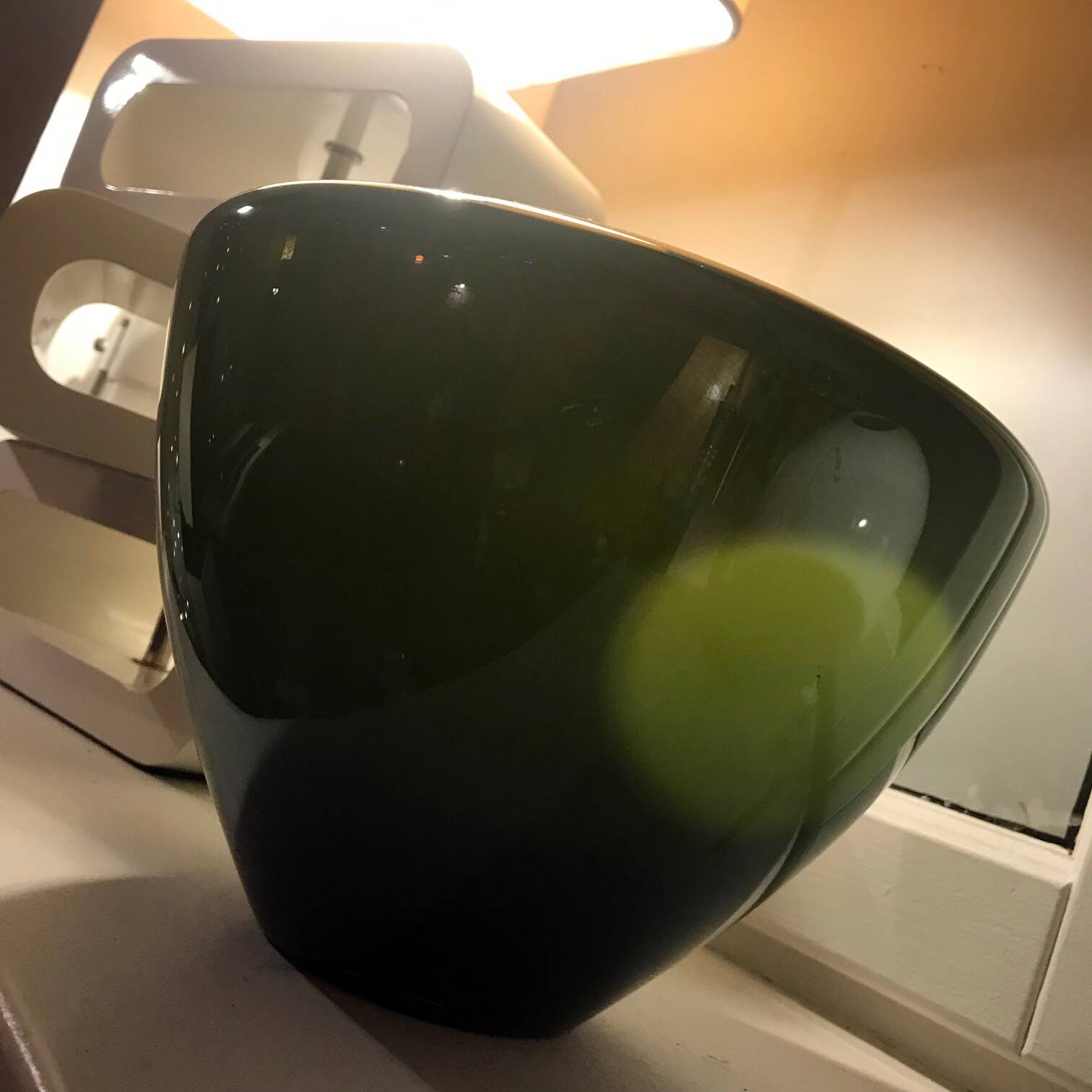 Large Vintage Vase • Incamiciato • Glass • 1960