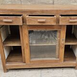 Ancien vaisselier en teck birman