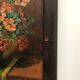 Oil on panel bouquet of tulips