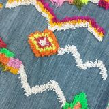 Azilal Berber rug in handmade wool 263 X 150 CM