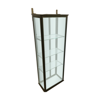 Old brass showcase