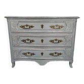 Commode antique patiné