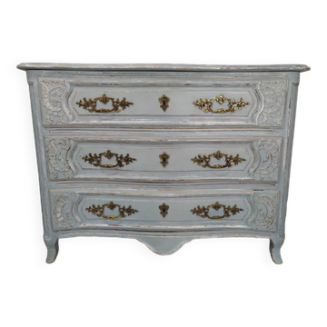 Antique patinated chest of drawers