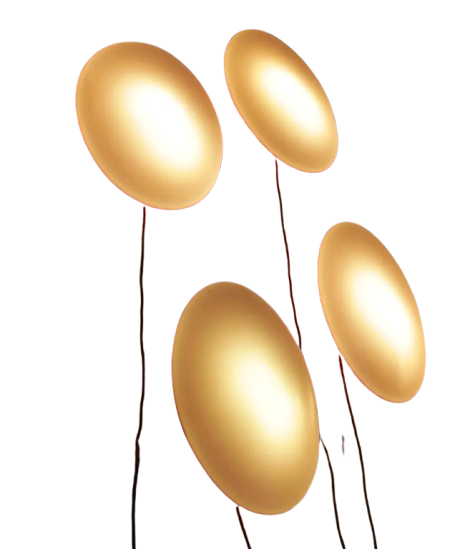 Monumental appliques "Campanile", design Patrick Jouin for Artemide, 2000