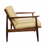 Fauteuil des années 1960 jaune