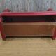 Vintage red sofa