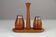Teak Salt & Pepper Set by Karl Holmberg AB — Götene, Sweden, 1960s