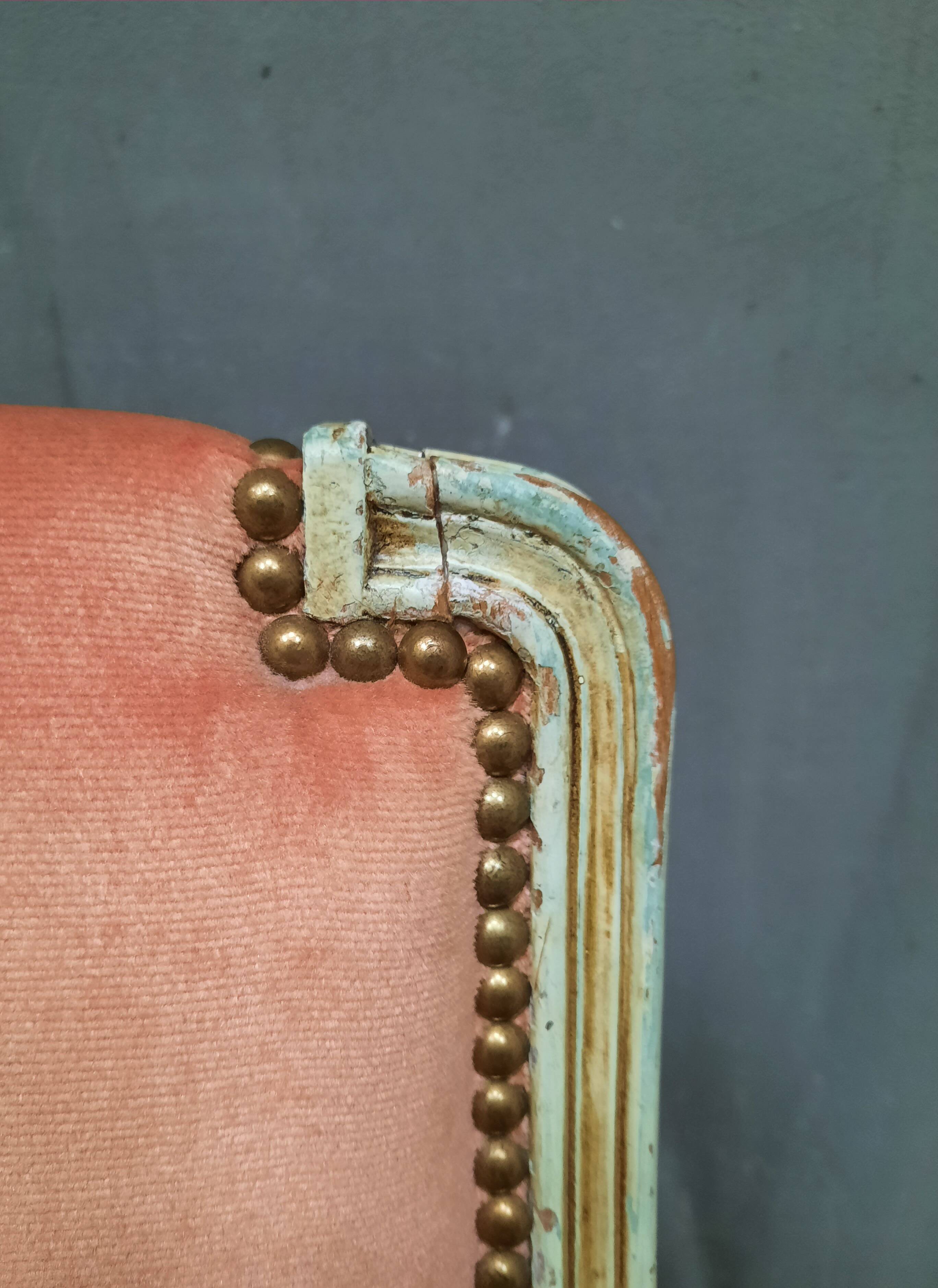 Louis XV style low chair