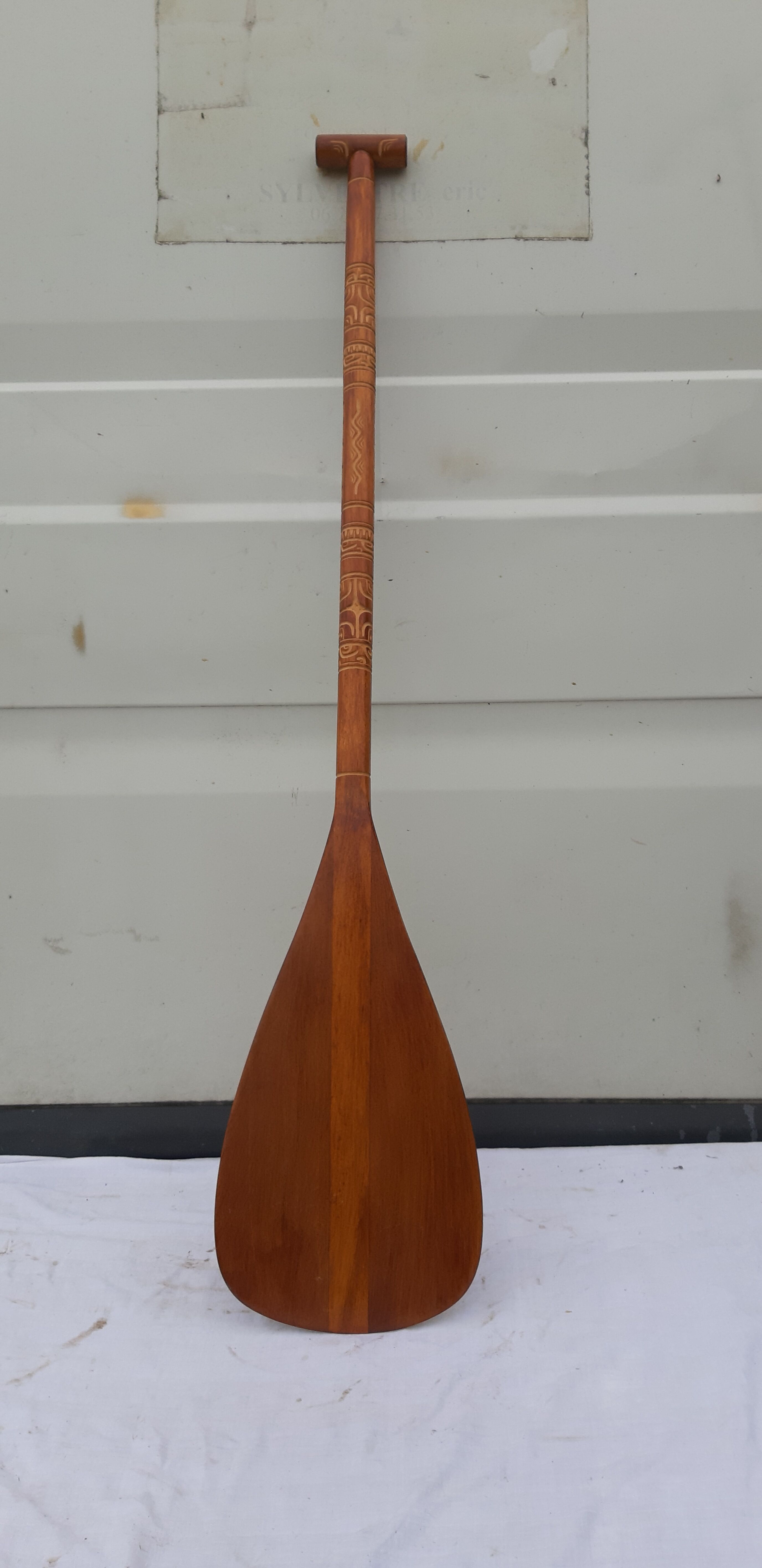 Tahitian Paddle in Exotic Wood