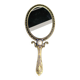 Vanity mirror/face hand or table, oval. baroque/shabby chic style