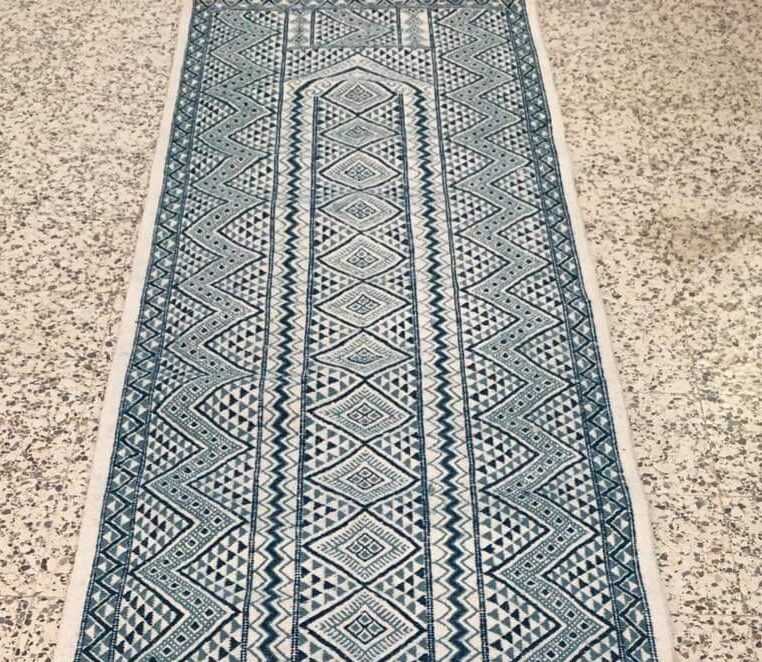 Hand-woven margoum rugs in pure wool