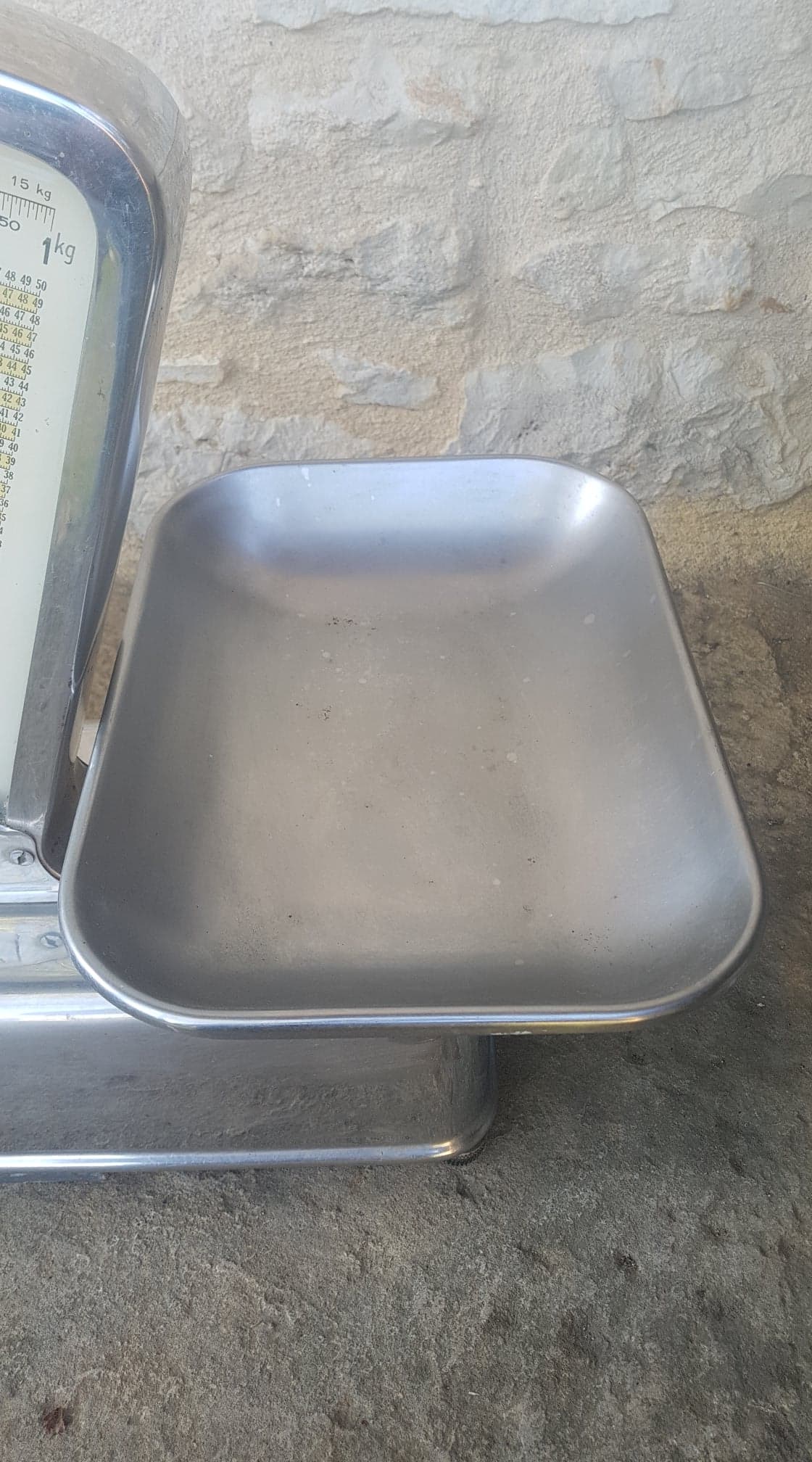 Stainless steel Testut scale