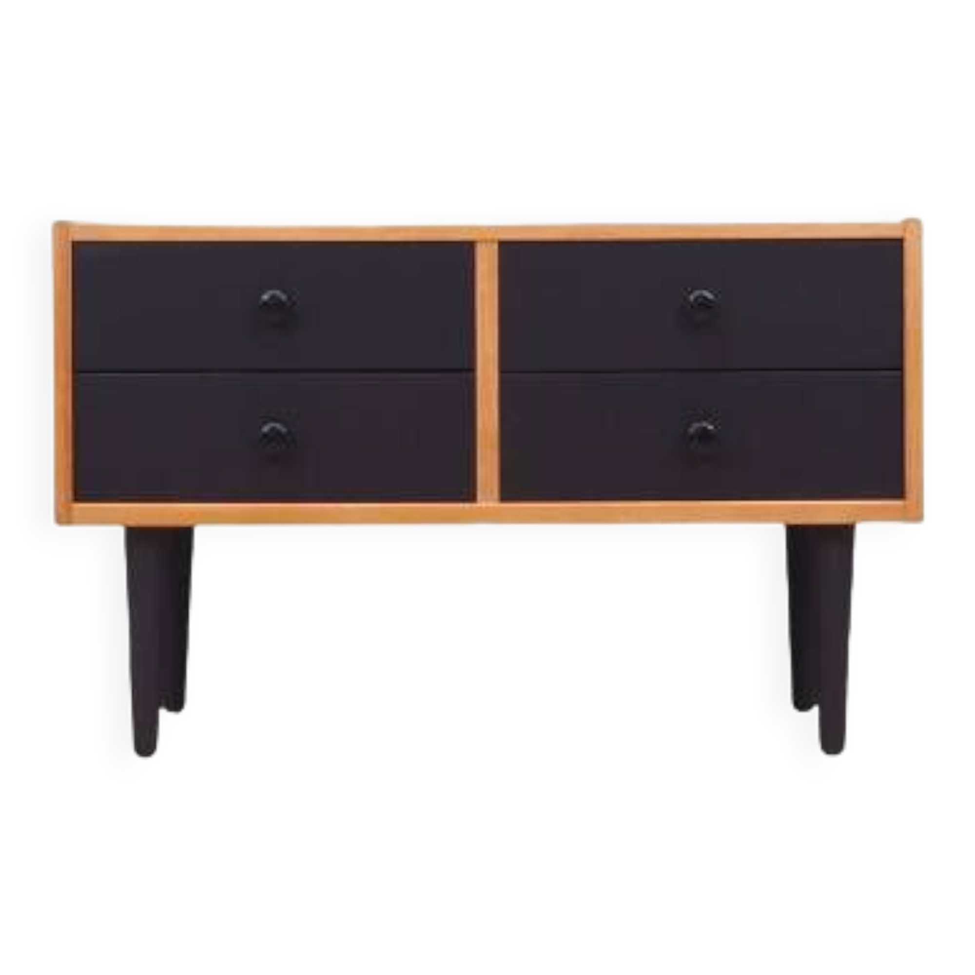 Commode en frêne, design danois, années 70, production : Danemark