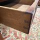 Flat desk – Louis XVI style – Mahogany, green leather, bronze
