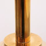 Vintage Set of three Glashutte Limburg hanging lamps, 1960s Germany.