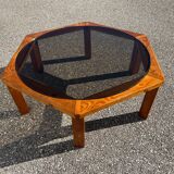 large brutalist coffee table
