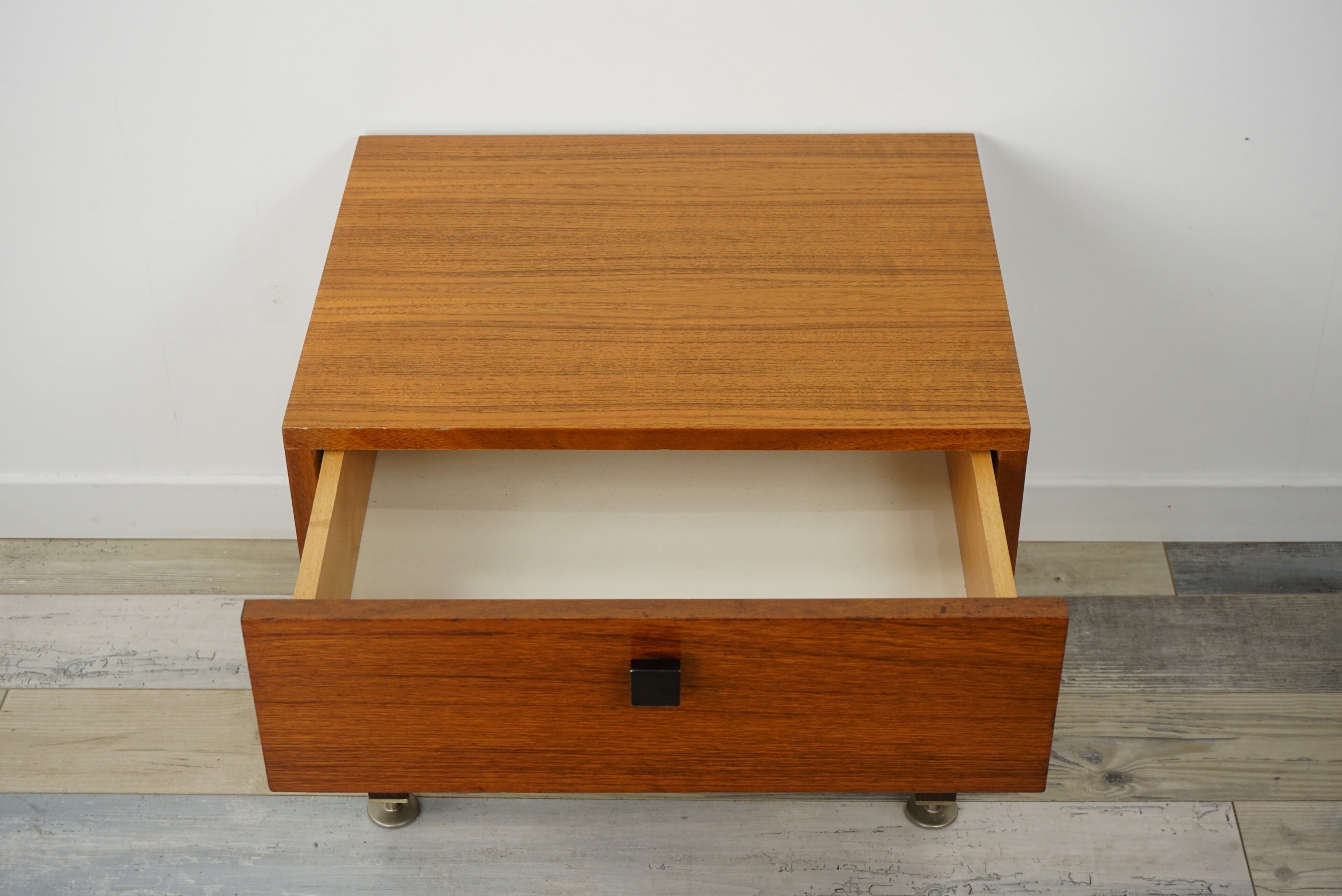 Teak night table 50s - 60s by CombinEurop