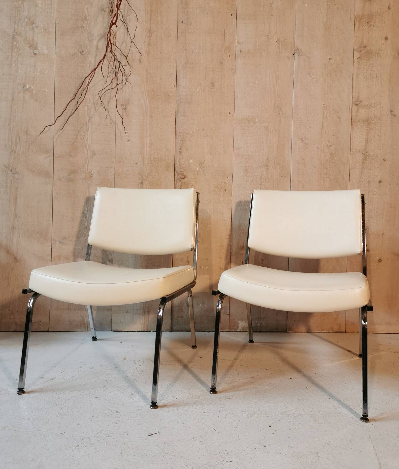 Pair of vintage armchairs