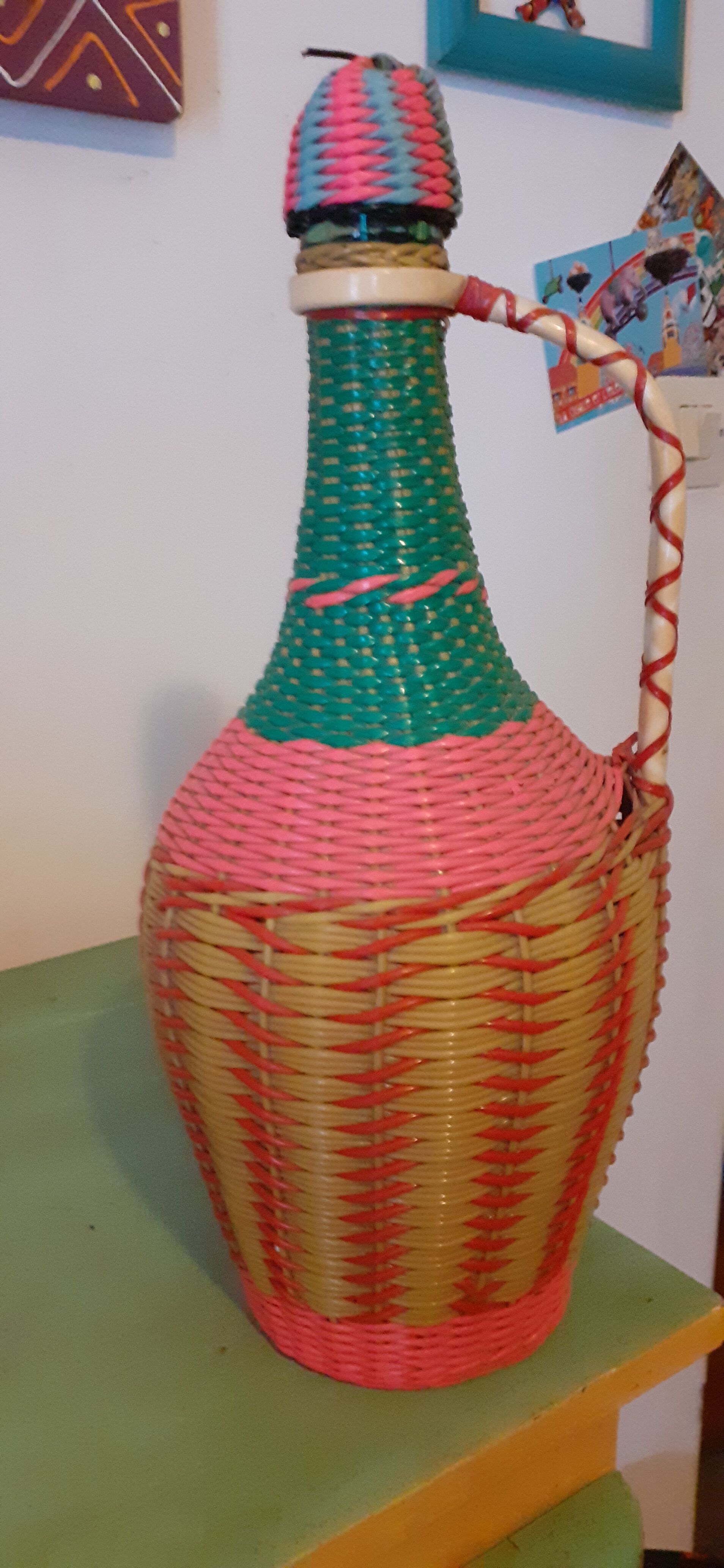 Scoubidou bottle
