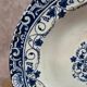 Assiette creuse Jules Vieillard Bordeaux – service Louis Xv